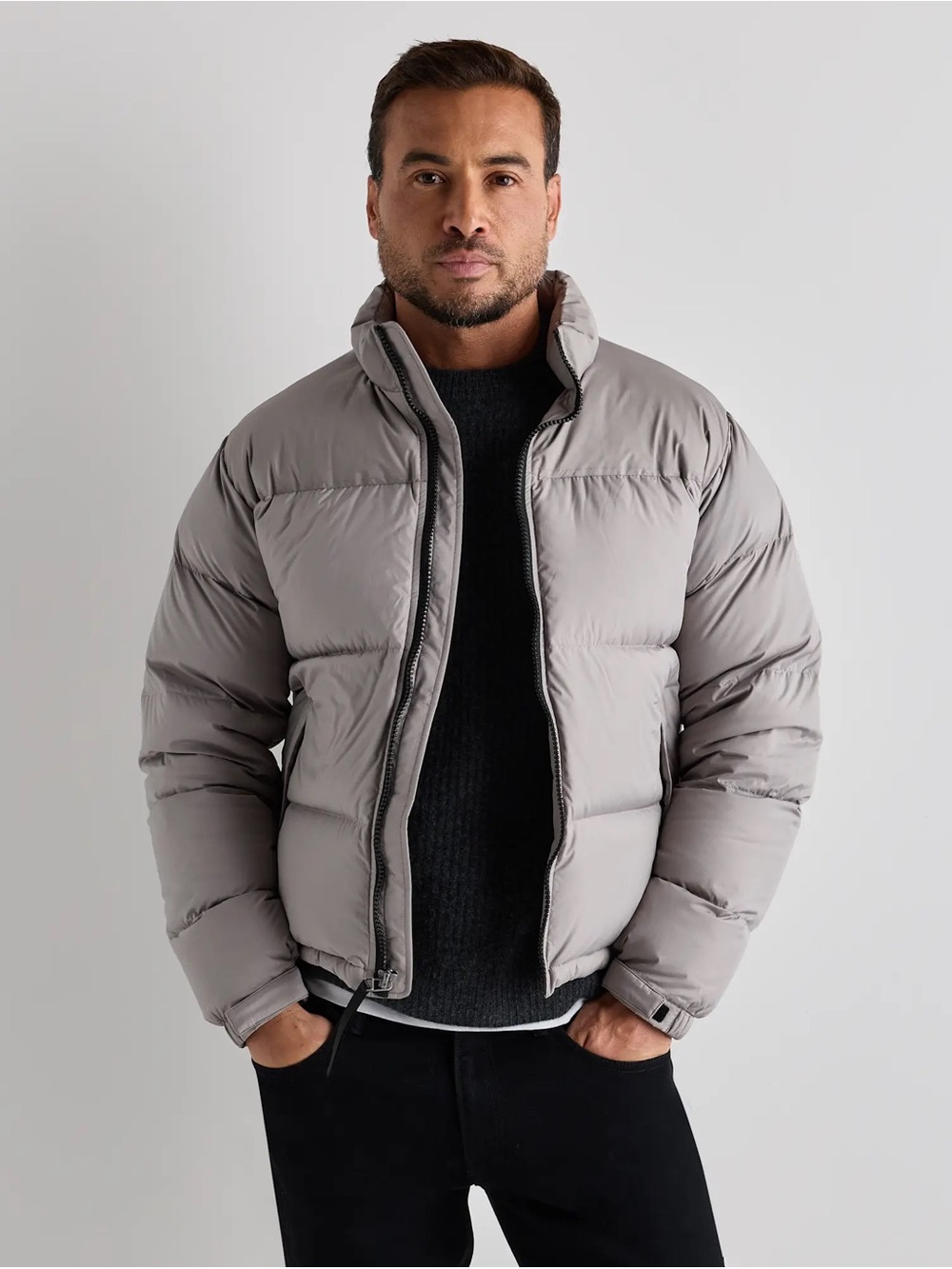 Quince NWT Mens Responsible Down Puffer Jacket Grey Sz M Medium